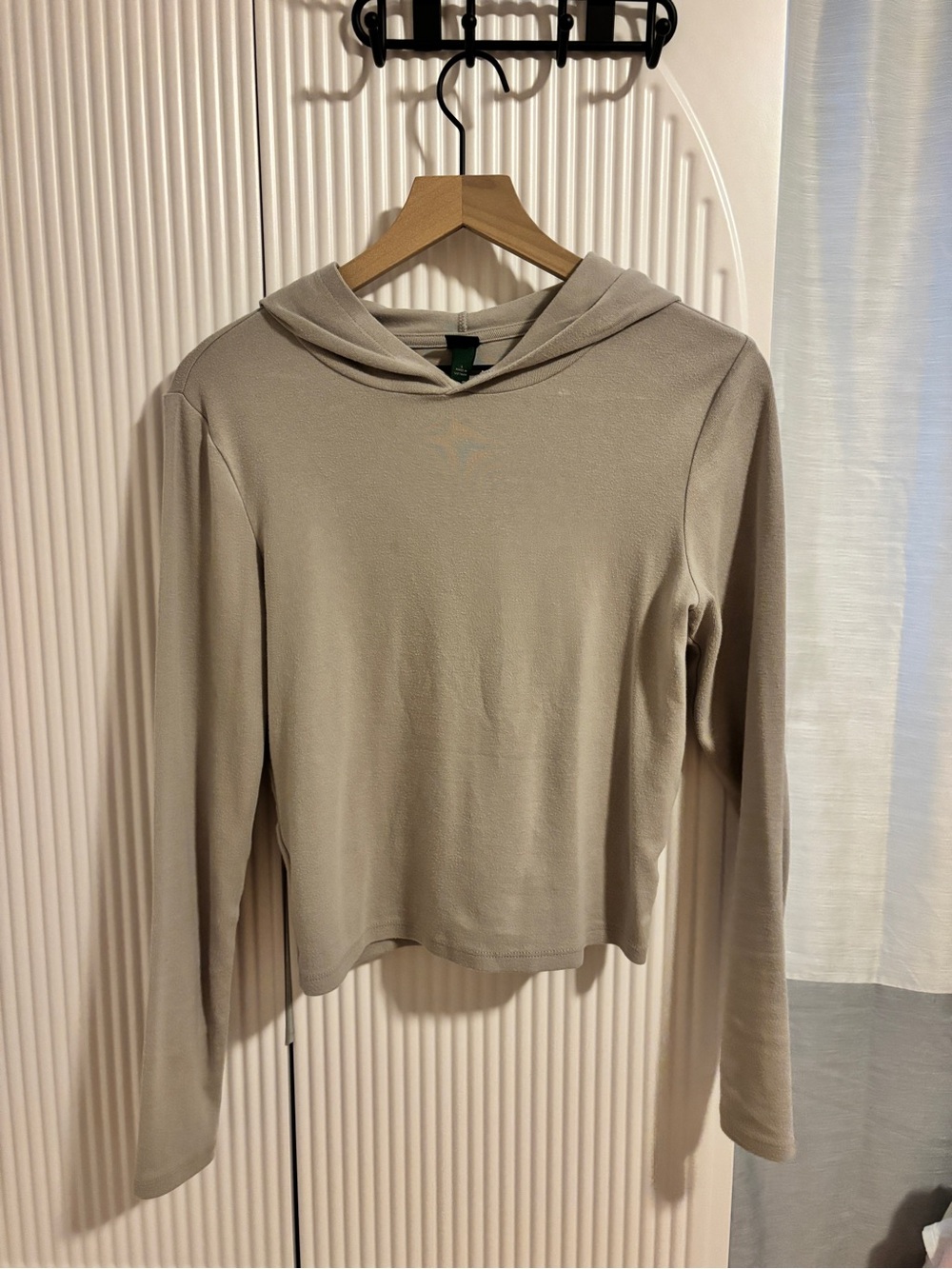 Target Women's Light Beige Pullover Hoodie